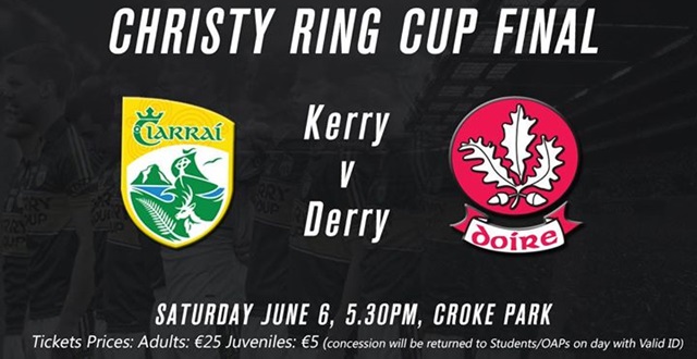 Christy Ring Cup Hurling Final – Kerry 1-20 Derry 0-12