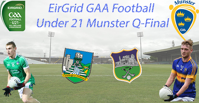 Munster U21 Football Q-Final – Limerick 0-16 Tipperary 0-14
