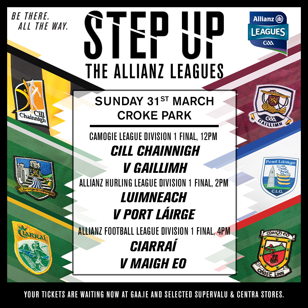 Kerry GAA - 🏐 2023 Allianz Football League Division 1 fixtures. TICKETS