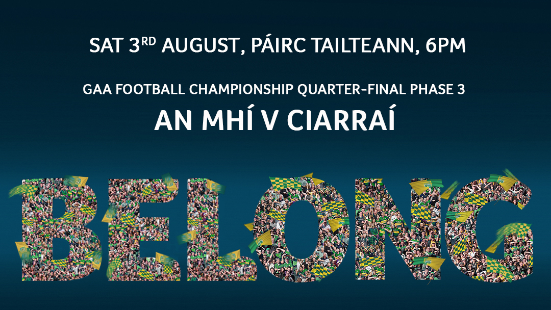 2019 GAA Football All-Ireland Senior Championship Quarter-Final Group 1 Phase 3 – Kerry 2-18 Meath 1-13