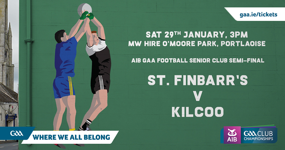 2021 / 2022 AIB GAA Football All-Ireland Senior Club Championship Semi-Final – St. Finbarr’s (Cork) v Kilcoo (Down)