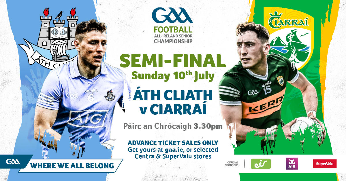 2022 GAA Football All-Ireland Senior Championship Semi-Final – Kerry 1-14 Dublin 1-13
