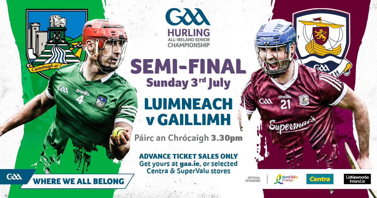 2022 GAA Hurling All-Ireland Senior Championship Semi-Final – Limerick v Galway