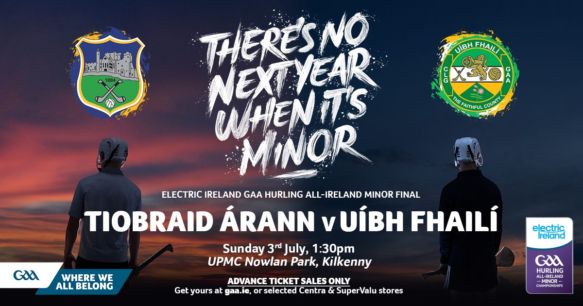 2022 Electric Ireland GAA Hurling All-Ireland Minor Championship Final – Tipperary v Offaly