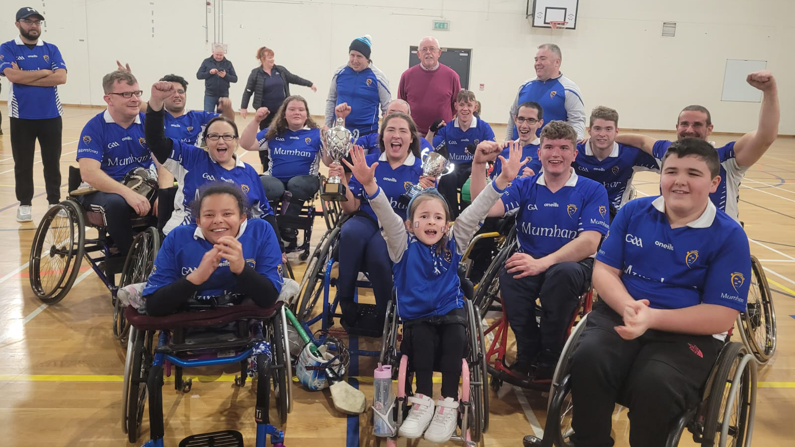 Munster win All-Ireland Wheelchair Hurling / Camogie title
