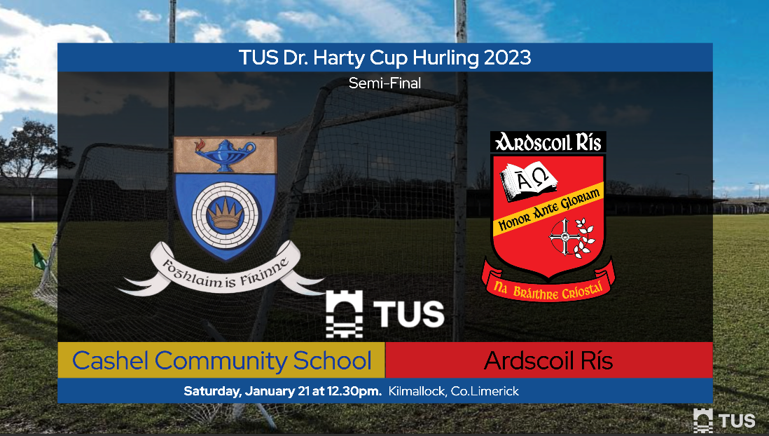 2022/2023 TUS Dr. Harty Cup (Under 19 A Hurling) Semi-Final – Cashel CS 1-12 Ardscoil Ris 0-14