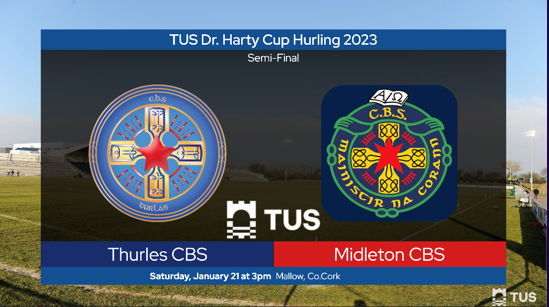 2022/2023 TUS Dr. Harty Cup (Under 19 A Hurling) Semi-Final – Thurles CBS 3-20 Midleton CBS 2-7