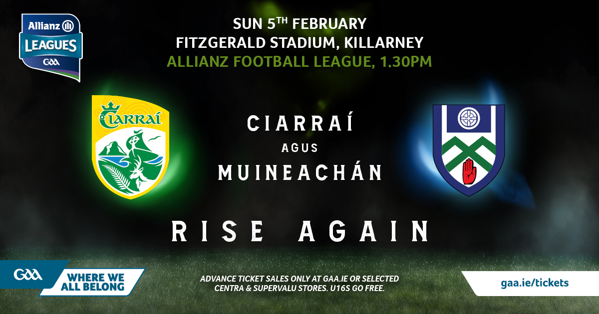 Kerry GAA - 🏐 2023 Allianz Football League Division 1 fixtures. TICKETS