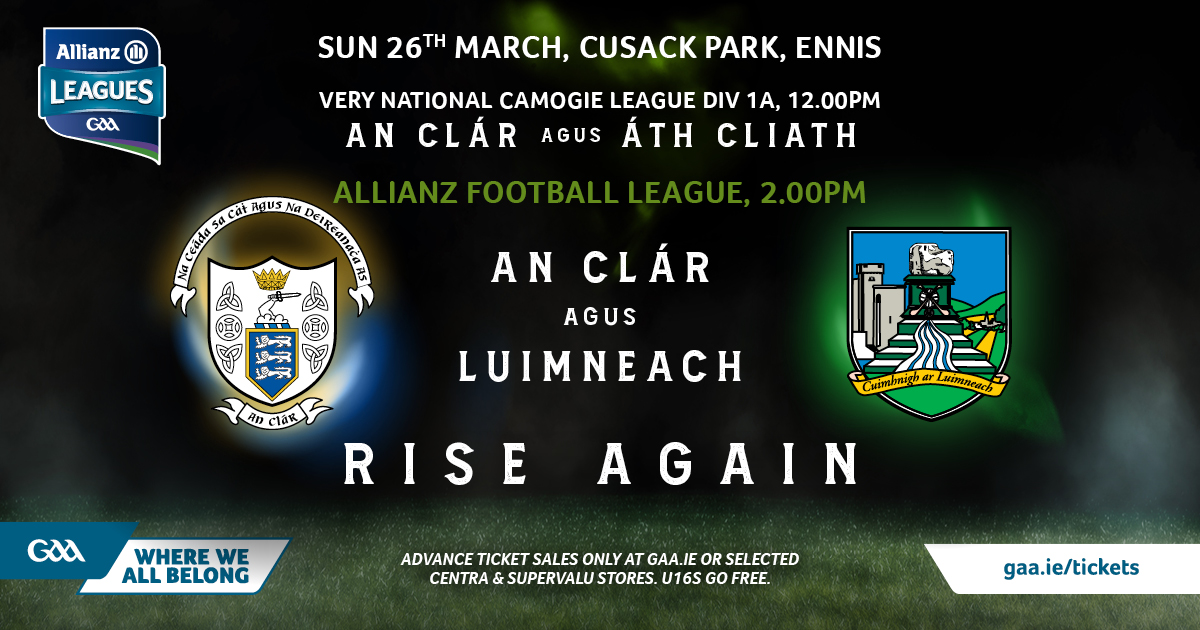2023 Allianz Football League Division 2 – Clare v Limerick