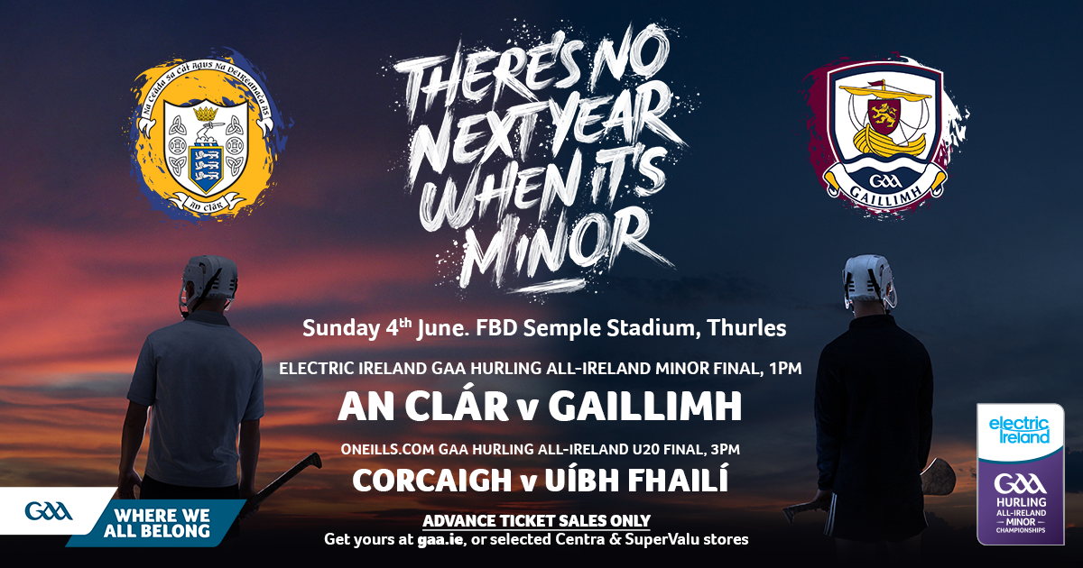 2023 Electric Ireland GAA Hurling All-Ireland Minor Championship Final – Clare 2-22 Galway 4-11
