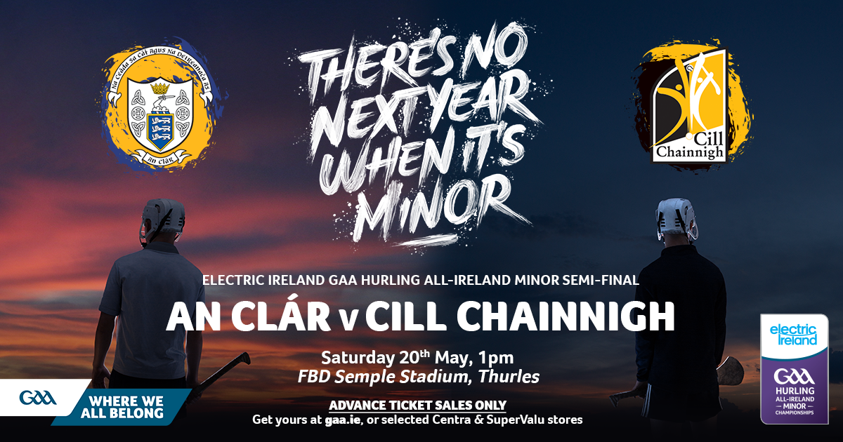 2023 Electric Ireland GAA Hurling All-Ireland Minor Championship Semi-Final – Clare 0-23 Kilkenny 0-15