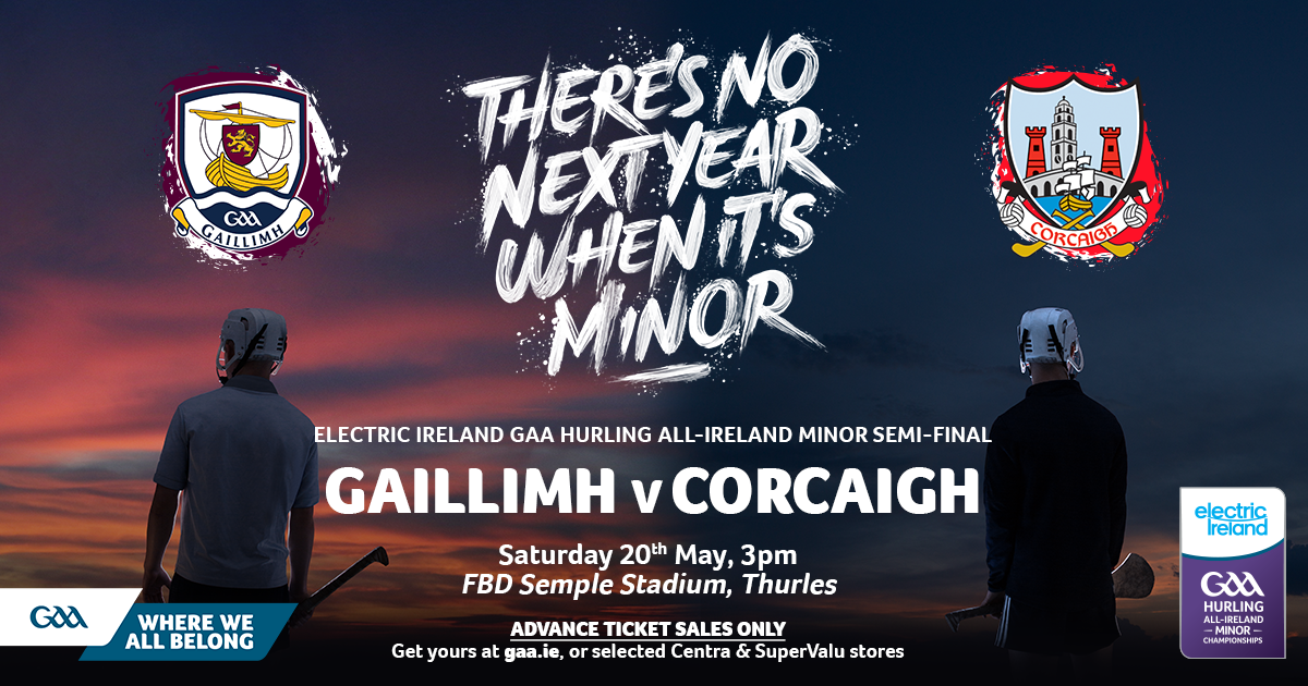 2023 Electric Ireland GAA Hurling All-Ireland Minor Championship Semi-Final – Galway 3-18 Cork 1-10