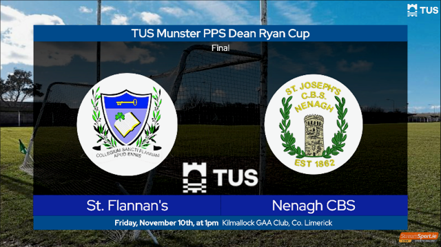 2023/2024 TUS Munster GAA Dean Ryan Cup (Under 17 A Hurling) Final – Nenagh CBS 2-15 St. Flannans 0-18