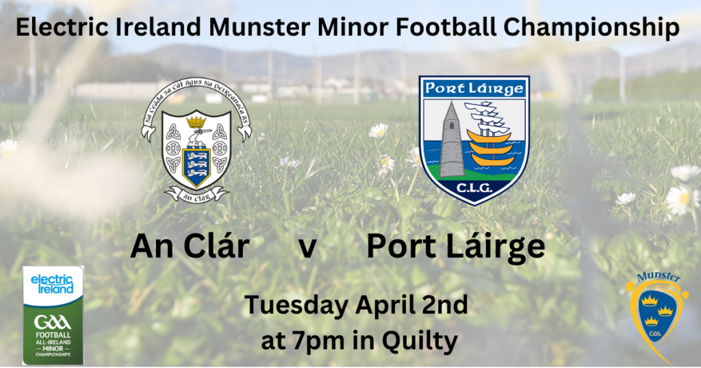 2024 Electric Ireland Munster Minor Football Championship Clare 111