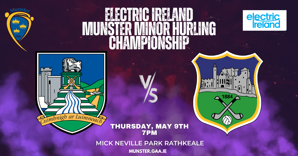 2024 Electric Ireland Munster Minor Hurling Championship – Limerick v Tipperary