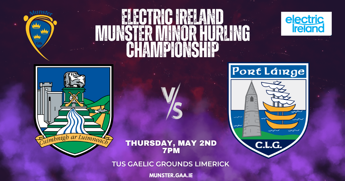 2024 Electric Ireland Munster Minor Hurling Championship – Limerick v Waterford
