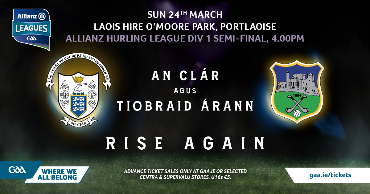 2024 Allianz Hurling League Division 1 SemiFinal Clare 124