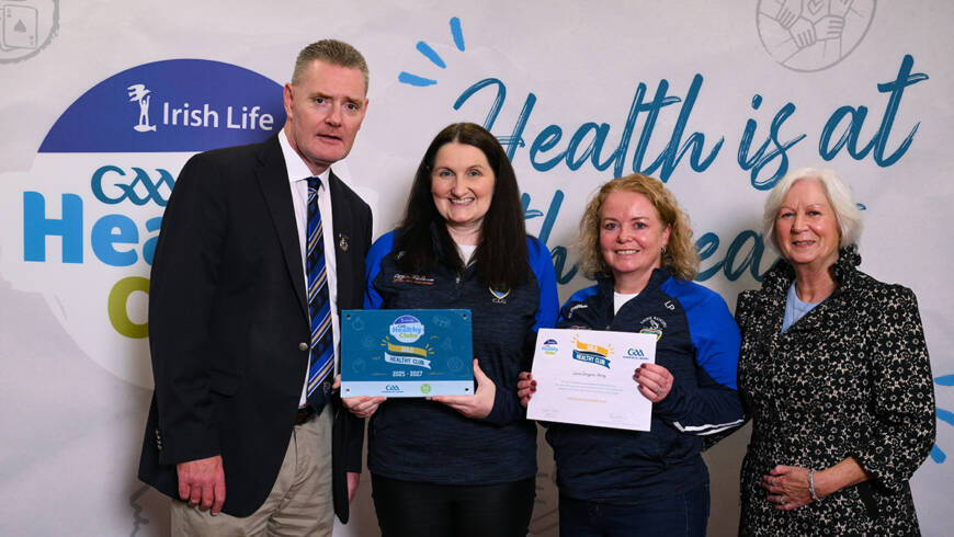 109 clubs in Munster receive official accreditation in the Irish Life GAA Healthy Clubs programme